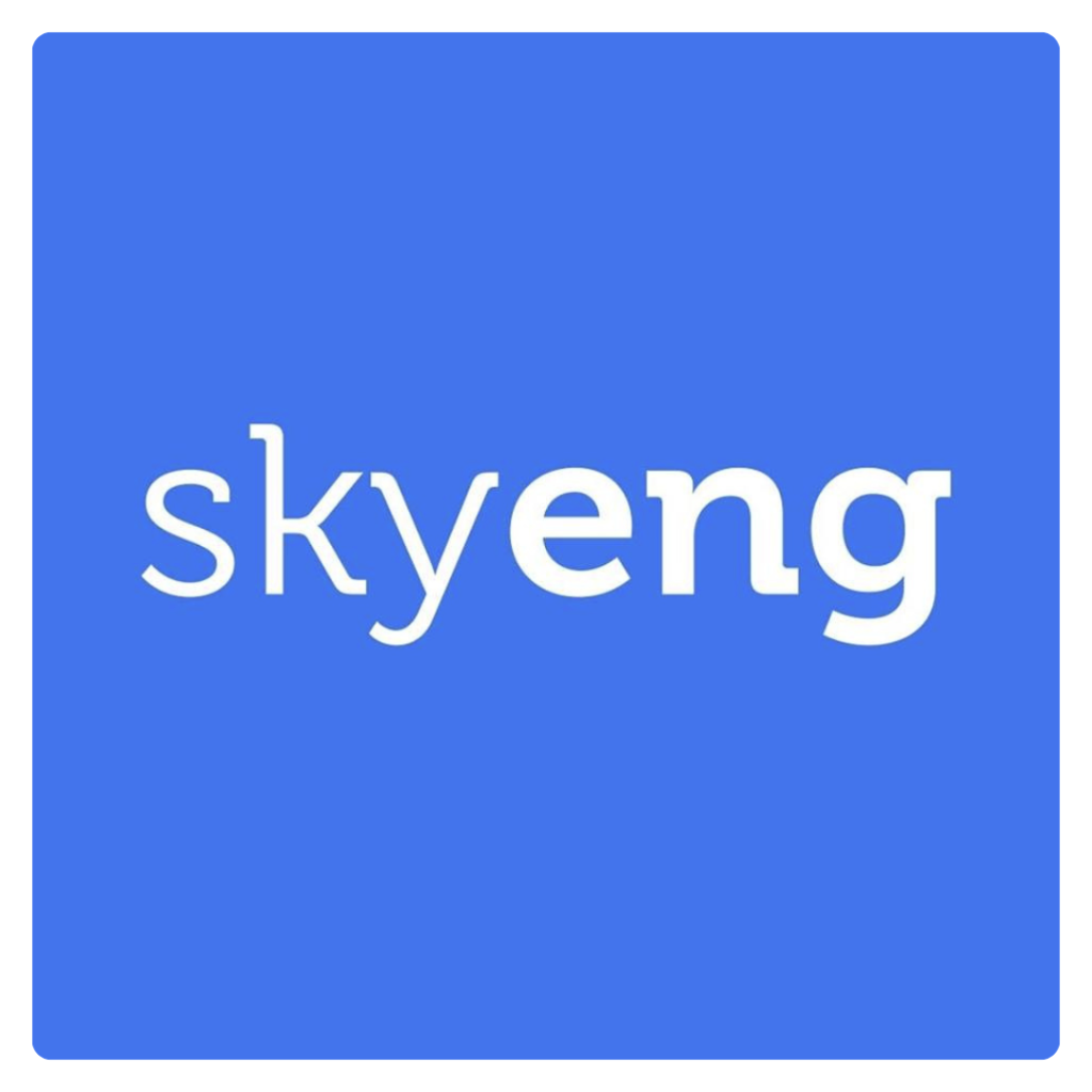 Логотип онлайн-школы английского языка Skyeng